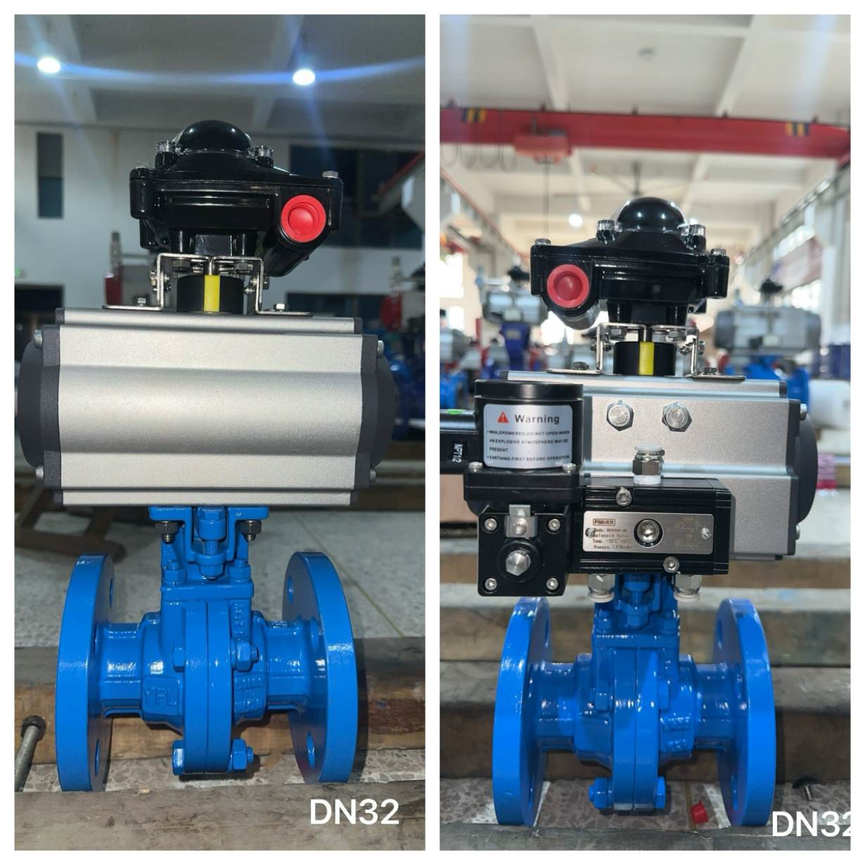 corrosion resistant PFA lined ball valves