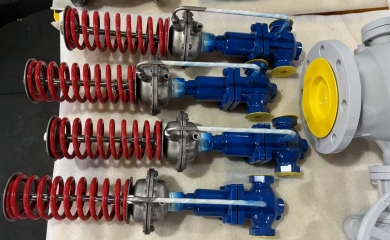 YFL Self control pressure control valves are exported to Russia