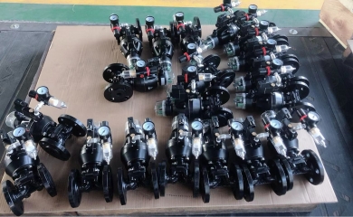 YFL Pneumatic rubber lined diaphragm valves exported to Philippines